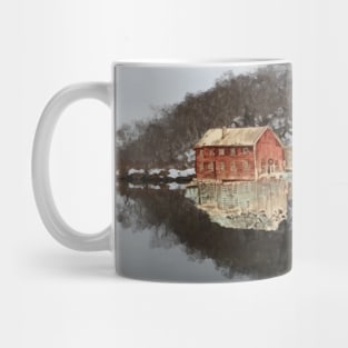 The red house by the lake Mug